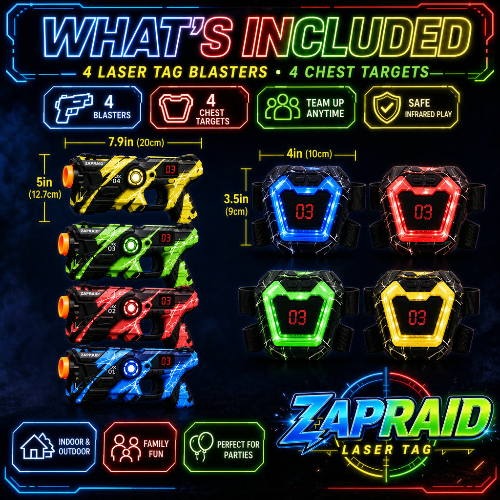 ZAPRAID Laser Tag Battle Set