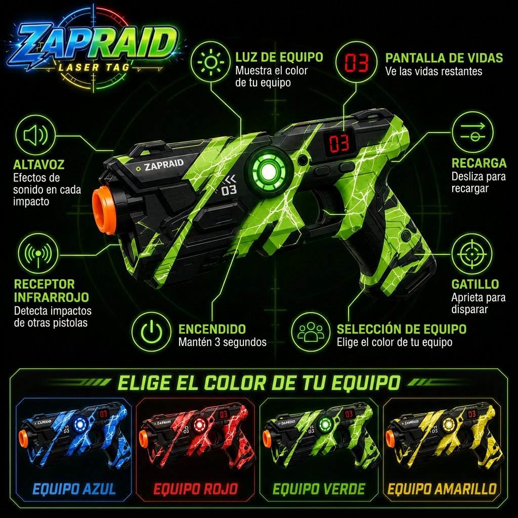 Set de laser tag ZAPRAID