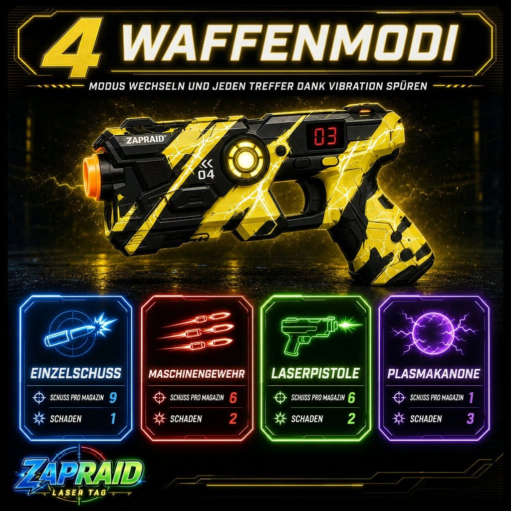 ZAPRAID Lasertag-Battle-Set