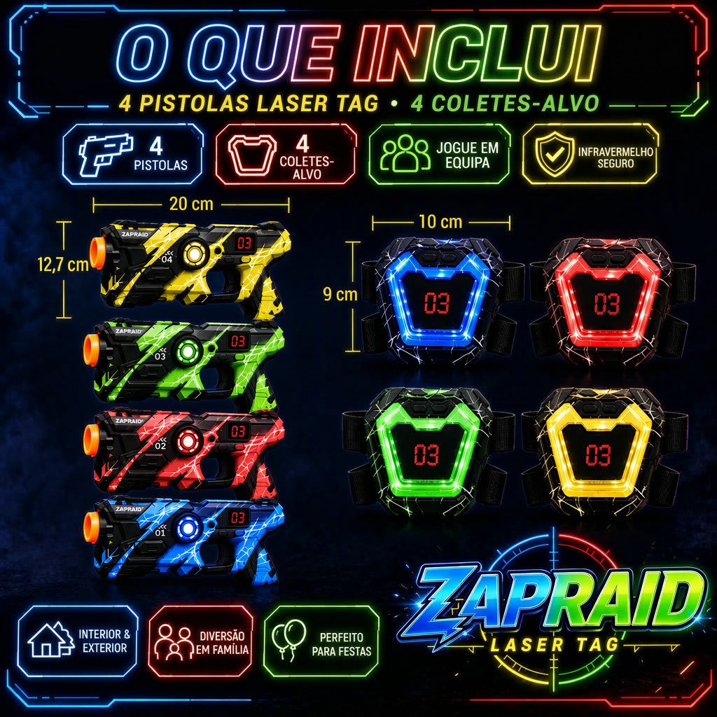 Kit de laser tag ZAPRAID
