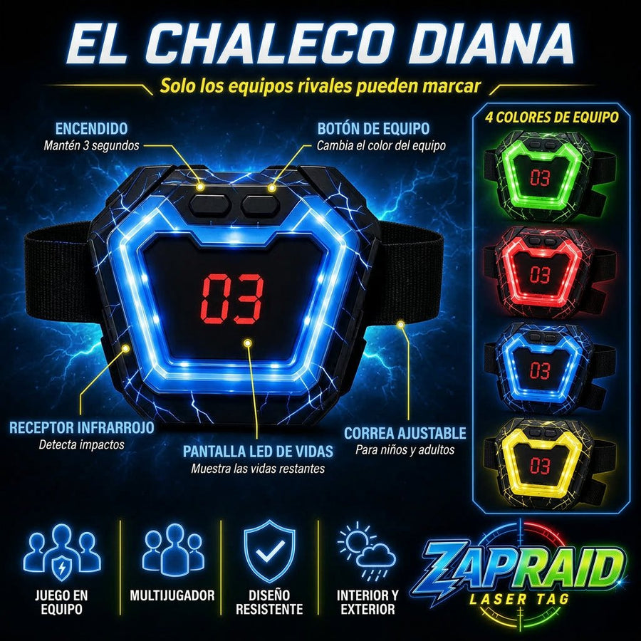 Características del chaleco diana