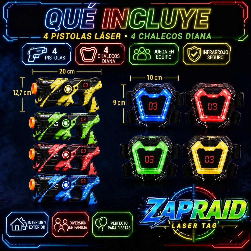 Set de laser tag ZAPRAID
